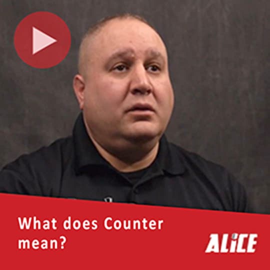 ALICE Explains the Counter strategy to mitigate injury