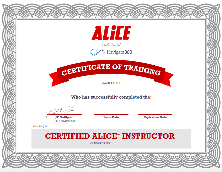 Instructor-cert